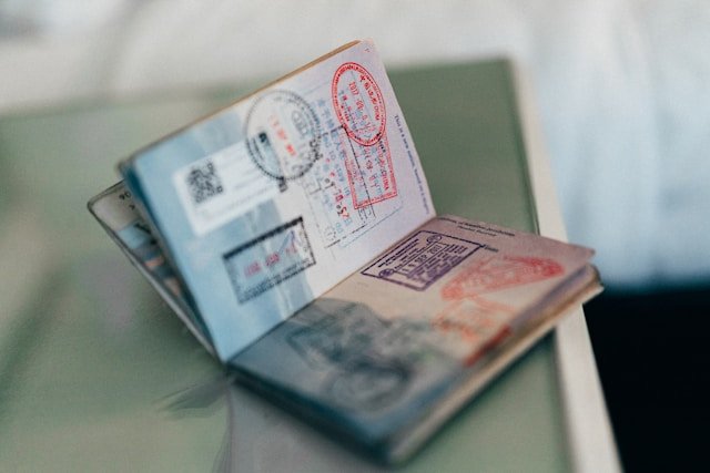 Airport travel passport