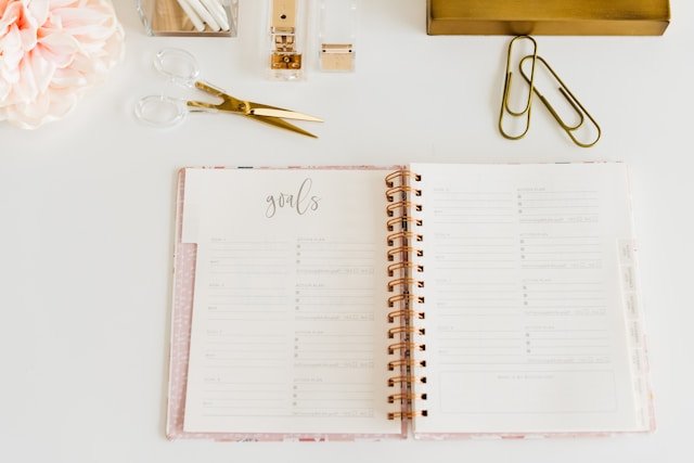 Budget planner notebook