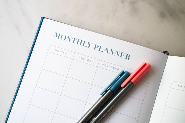 Budget planning notebook
