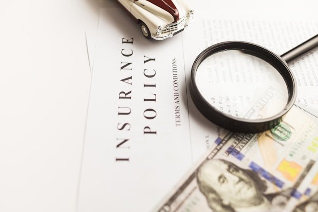 Insurance claim form paperwork